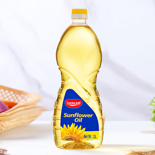 洛克莱物理压榨葵花籽油乌克兰原瓶原装进口食用油1L 商品图2