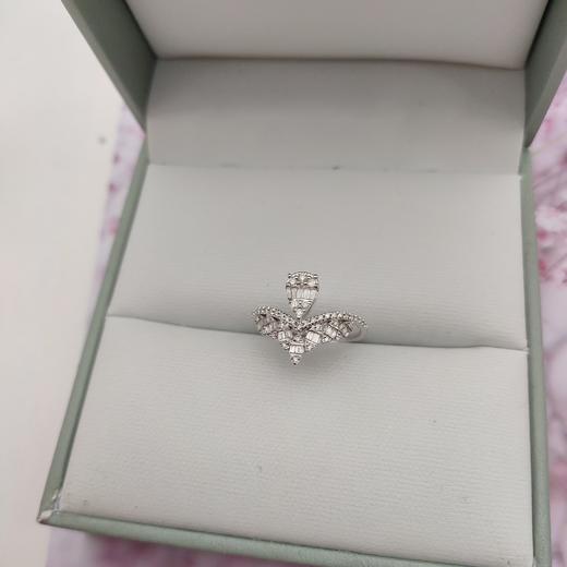 18K钻石戒指（皇冠）,圈口： 12#, 商品图2