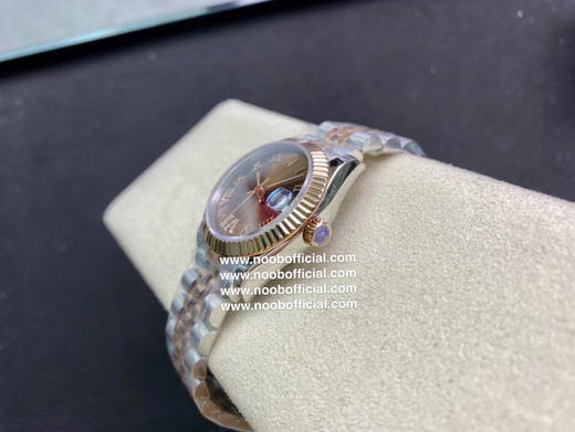 WF新力作《劳力士Rolex女款蚝式日志型腕表》31mm1：原装开模，表壳直径保持与原装一致31毫米。采用904L不锈钢来锻造不锈钢腕表表壳，具备高抗腐蚀性 商品图6