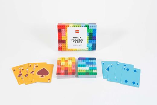 LEGO乐高扑克牌 2副套装 原装进口   LEGO Brick Playing Card 商品图1