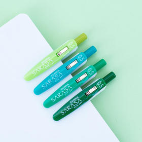 斑马中性笔-四叶草 新款限定黑色学生考试