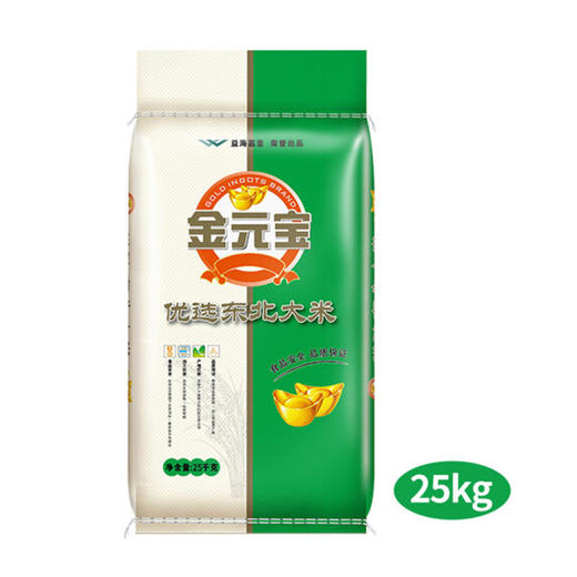 金元宝优选东北大米  25kg 商品图0