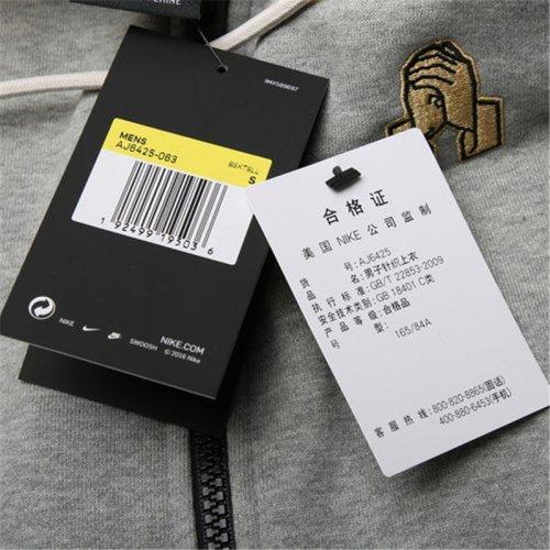 NIKE耐克夹克男装2020秋季新款运动服拼接连帽休闲外套AJ6425-063 商品图4