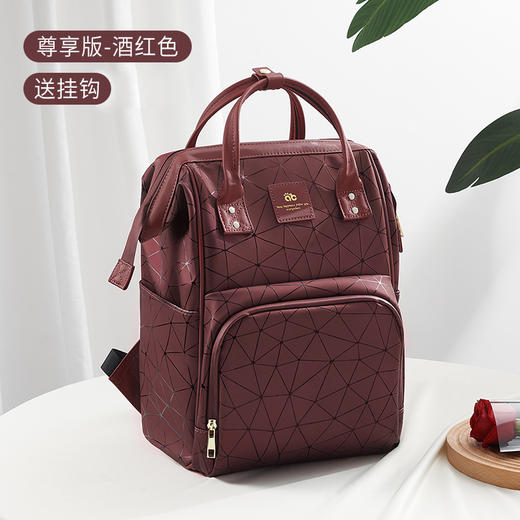 【多功能分区 拒绝手忙脚乱】妈咪包双肩手提多功能女母婴包大容量外出旅行USB充电妈妈宝妈包 商品图13