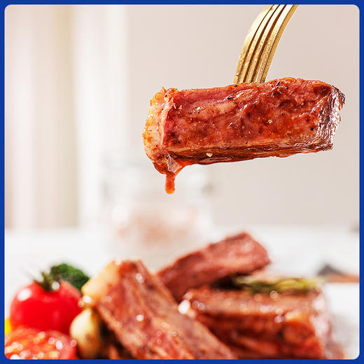 【积分兑换商品，勿拍】小牛凯西整切西冷/眼肉100g牛排*8 商品图1