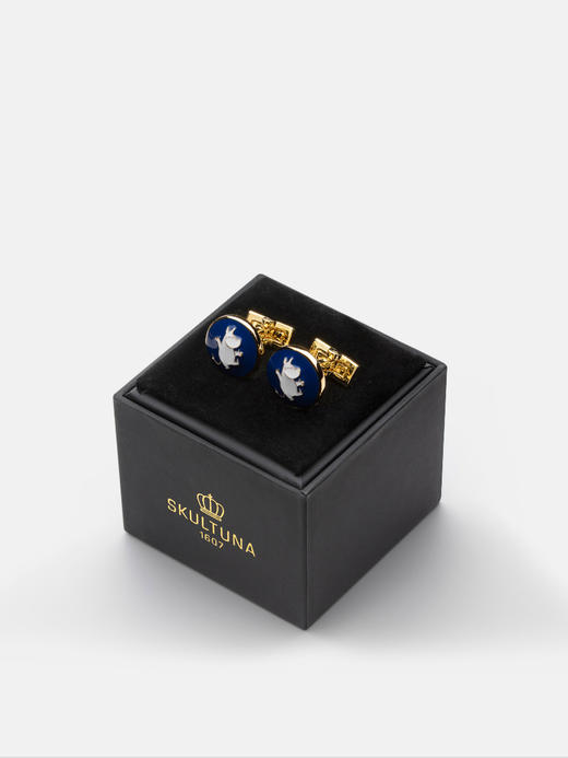 北京仓｜Skultuna-Moomin 联名款-开心的姆明 袖扣［瑞典设计师］ 商品图1