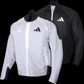 Adidas/阿迪达斯夹克男装2021春季新款运动服上衣两面穿休闲外套FI4688