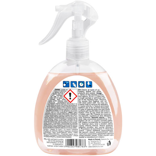 417LVV波兰进口多功能清洁剂沙发皮包皮鞋去污 商品图7