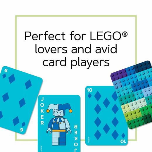 LEGO乐高扑克牌 2副套装 原装进口   LEGO Brick Playing Card 商品图7