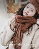 PETIT SCHAN小闪 ACC#004 Bohemian  波西米亚·狂想  镂空山羊绒设计款围巾 商品缩略图3