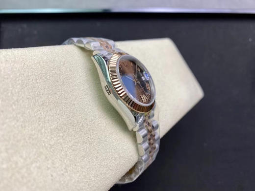 WF新力作《劳力士Rolex女款蚝式日志型腕表》31mm1：原装开模，表壳直径保持与原装一致31毫米。采用904L不锈钢来锻造不锈钢腕表表壳，具备高抗腐蚀性 商品图12