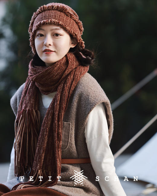 PETIT SCHAN小闪 #031 Mongolian 蒙古包 制作羊绒设计款冷帽 商品图4