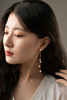 Manreya玛芮雅「一帘幽梦」珍珠14K注金S925银流苏耳坠灵动显瘦 商品缩略图1