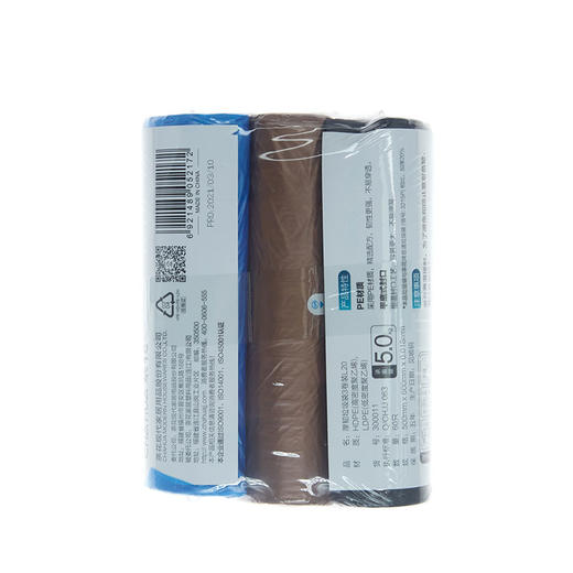 茶花厚韧垃圾袋3卷装L20-300011 商品图1