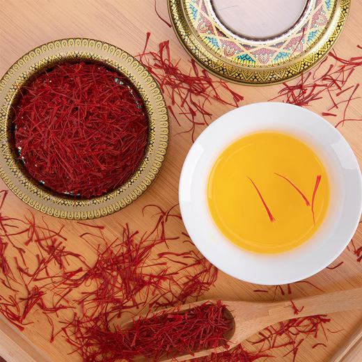 【好气色喝出来】藏红花特级伊朗进口西红花西藏臧正宗红花茶中药材礼盒装 商品图5