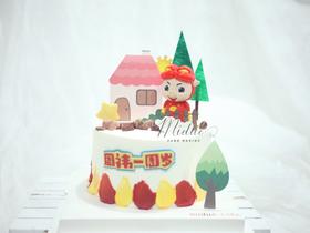 男孩蛋糕 猪猪侠主题 周岁蛋糕~