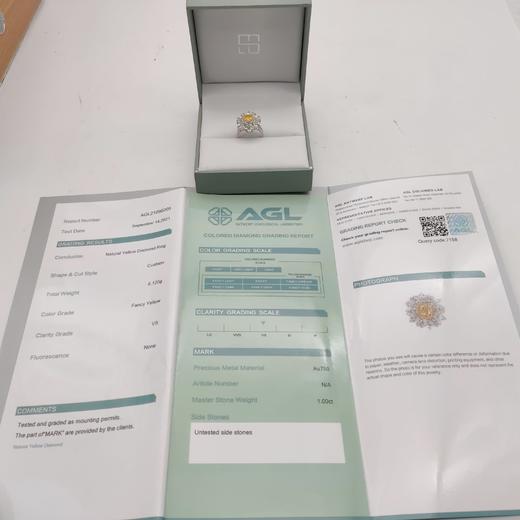 18K钻石戒指（1.00ct）,圈口： 13#, 商品图3