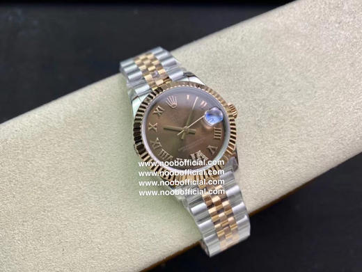 WF新力作《劳力士Rolex女款蚝式日志型腕表》31mm1：原装开模，表壳直径保持与原装一致31毫米。采用904L不锈钢来锻造不锈钢腕表表壳，具备高抗腐蚀性 商品图2