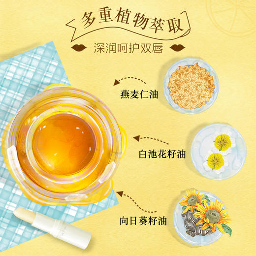 曼秀雷敦天然植物润唇膏 4g保湿滋润无色护唇膏防干裂女小蜜油 商品图4