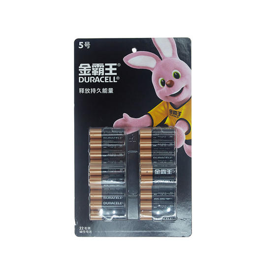 金霸王5号碱性电池LR6(22粒装) 商品图0