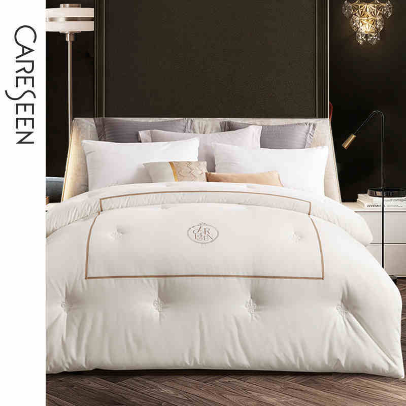 春秋棉被芯被子冬被单人纯棉加厚保暖纤维磨毛双人全棉秋冬季被褥