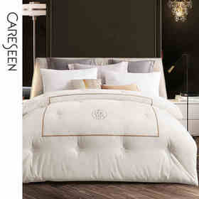 春秋棉被芯被子冬被单人纯棉加厚保暖纤维磨毛双人全棉秋冬季被褥