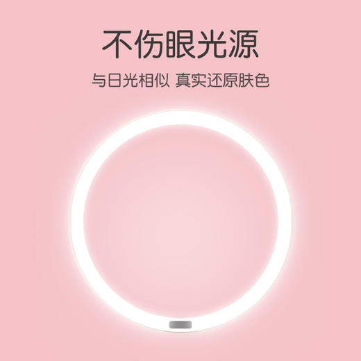 LED人体感应化妆镜 LED台灯式化妆镜 商品图4