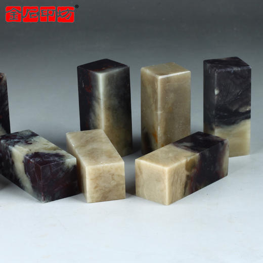 【金石印坊】精磨伊犁石平头方章练习石 刀感爽脆无砂钉 商品图3