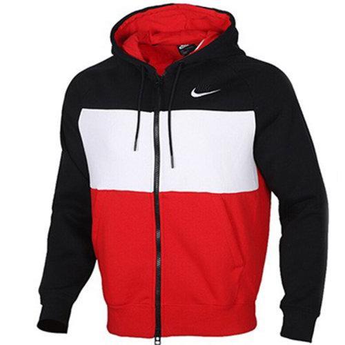 Nike耐克外套男装新款运动服休闲加绒连帽夹克CJ4820-010 商品图0