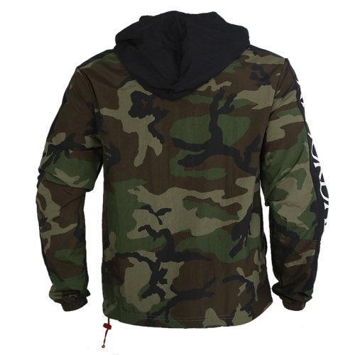 Nike耐克外套男装春季新款连帽迷彩休闲运动服夹克CU2031-222 商品图1