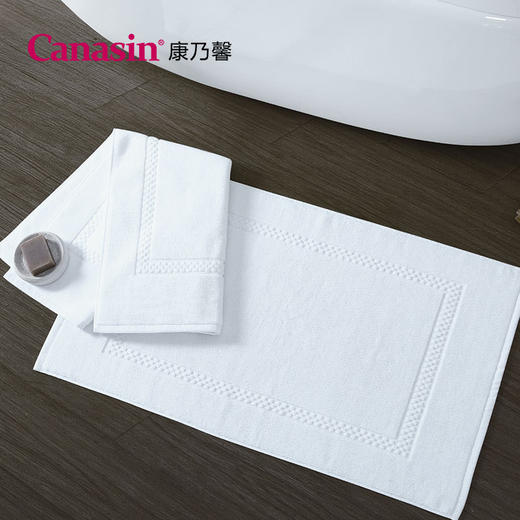 康乃馨  五星级酒店地巾  纯棉提花32s/2加厚450克 商品图0