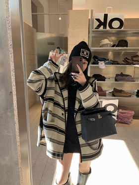 AG215时尚毛呢大衣，长款、短款都有讲课哦