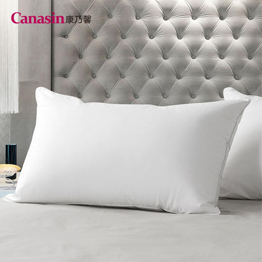 康乃馨 赛羽绒枕芯 （2只装）  超细纤维填充化纤枕芯 商品图0