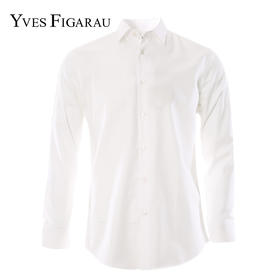 YvesFigarau伊夫·费嘉罗100%棉正装长袖衬衫920318