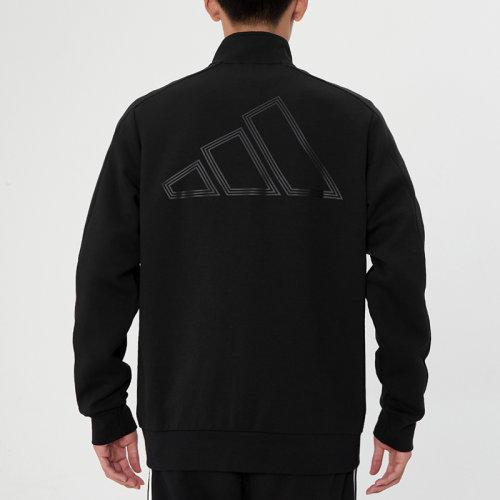 adidas/阿迪达斯 2021秋冬季 男款 运动服 跑步 训练 时尚 透气 休闲 立领 夹克 外套 H40196 商品图2