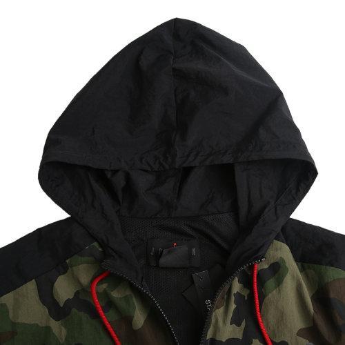 Nike耐克外套男装春季新款连帽迷彩休闲运动服夹克CU2031-222 商品图2