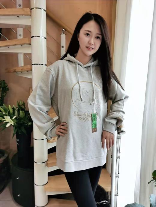 丨有机丨素道彩棉成人卫衣系列 休闲针织圆领衫 休闲针织帽衫  男女同款 纯棉 商品图2