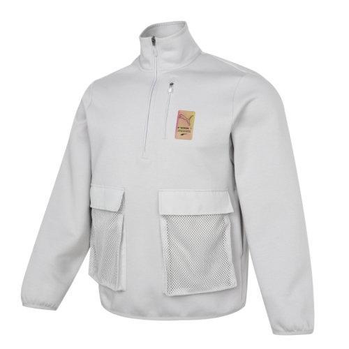 Puma/彪马外套男2021春季新款运动服立领休闲夹克防风衣531449-09 商品图0