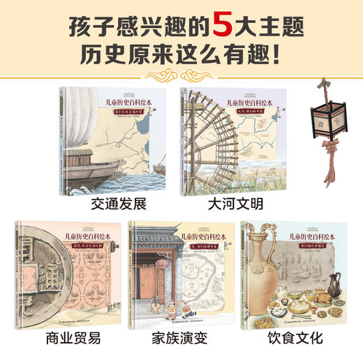 中国国家博物馆儿童历史百科绘本(全5册) 商品图4