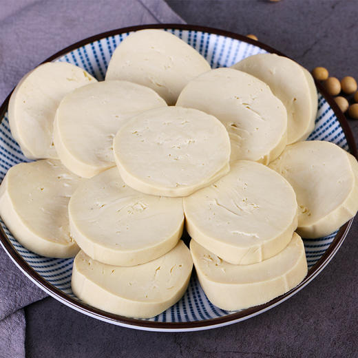 【3天内发货】祖名金钱圆素鸡350g豆腐干食材半成品素食豆制品 商品图2