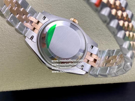 WF新力作《劳力士Rolex女款蚝式日志型腕表》31mm1：原装开模，表壳直径保持与原装一致31毫米。采用904L不锈钢来锻造不锈钢腕表表壳，具备高抗腐蚀性 商品图7