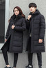 冬季长款白鸭绒羽绒服男女情侣韩版潮流宽松外套 商品缩略图4
