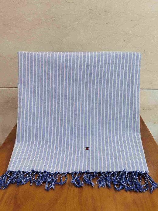 2楼紫兰精梳棉围巾 商品图0