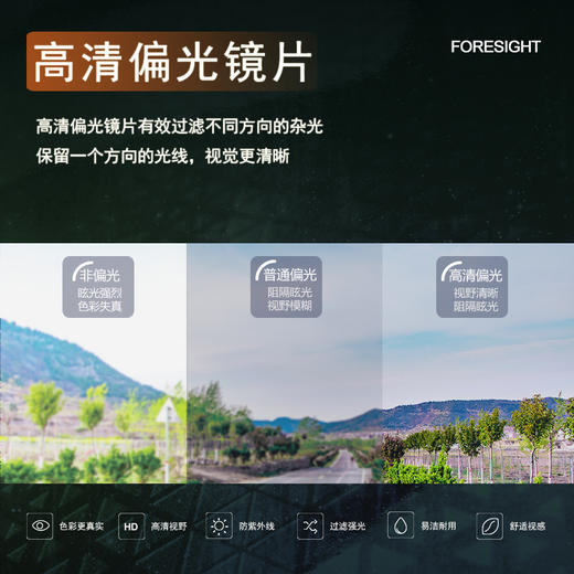 POHINIX博铌斯骑行偏光近视眼镜跑步眼镜马拉松越野近视眼镜PX015 商品图4