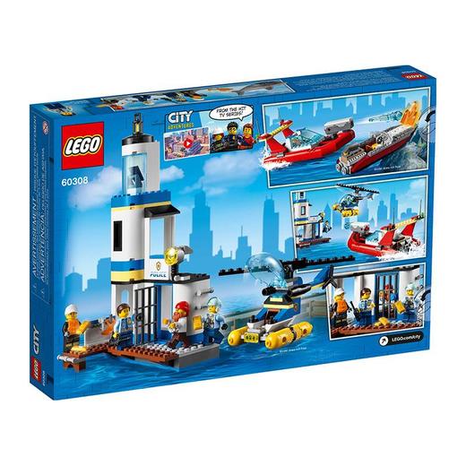 乐高城市系列海滨警察消防任务L60308 商品图4