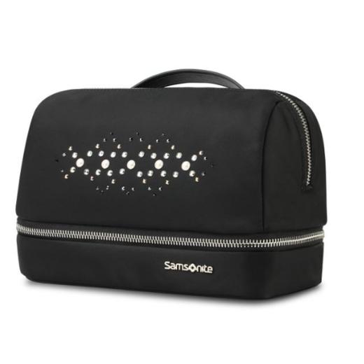 （双旦礼遇，实付满2999赠品）新秀丽都市时尚大容量便携化妆包NU2*006 商品图1