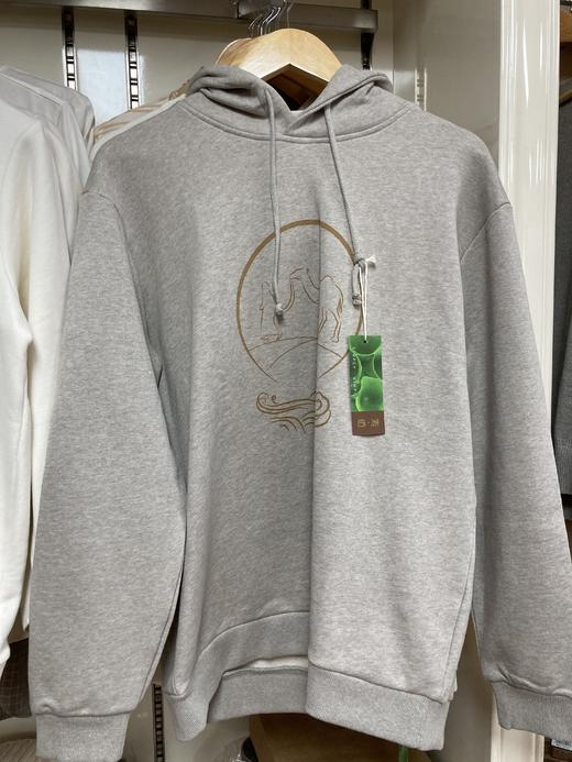 丨有机丨素道彩棉成人卫衣系列 休闲针织圆领衫 休闲针织帽衫  男女同款 纯棉 商品图3