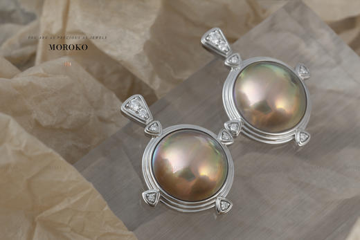 诸神礼赞 | 马贝耳钉 商品图2