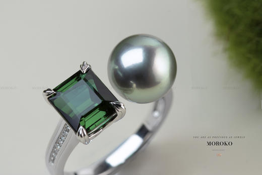 魅影·珍珠宝石 | 开口戒 商品图5