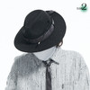 RELABEL 21AW 品牌LOGO可拆卸丝带战术定制金属扣羊毛礼帽 商品缩略图2